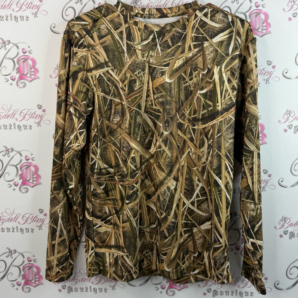 Gamehide shirt long sleeve realistic camo Camouflage Outdoor Shirt hunting